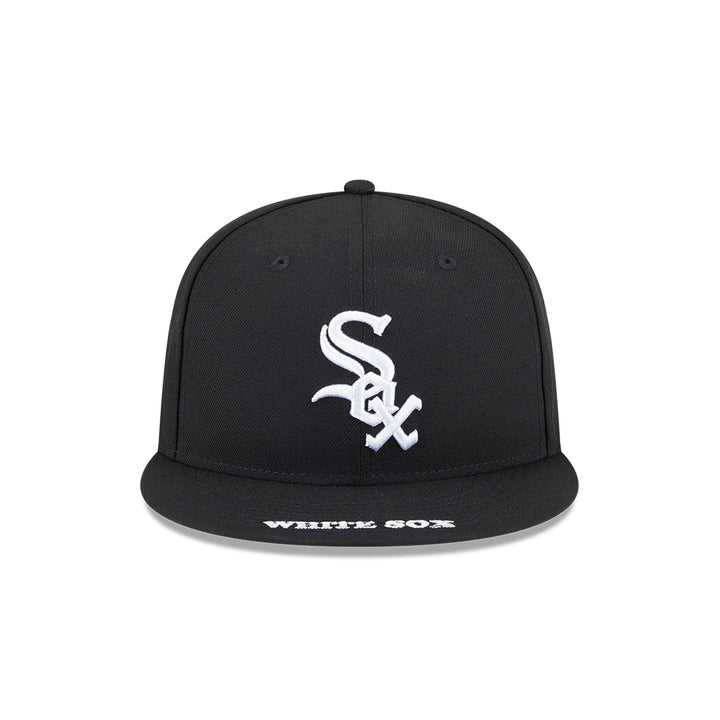 New Era หมวกรุ่น CHICAGO WHITE SOX MLB VISOR BLACK 9FIFTY CAP