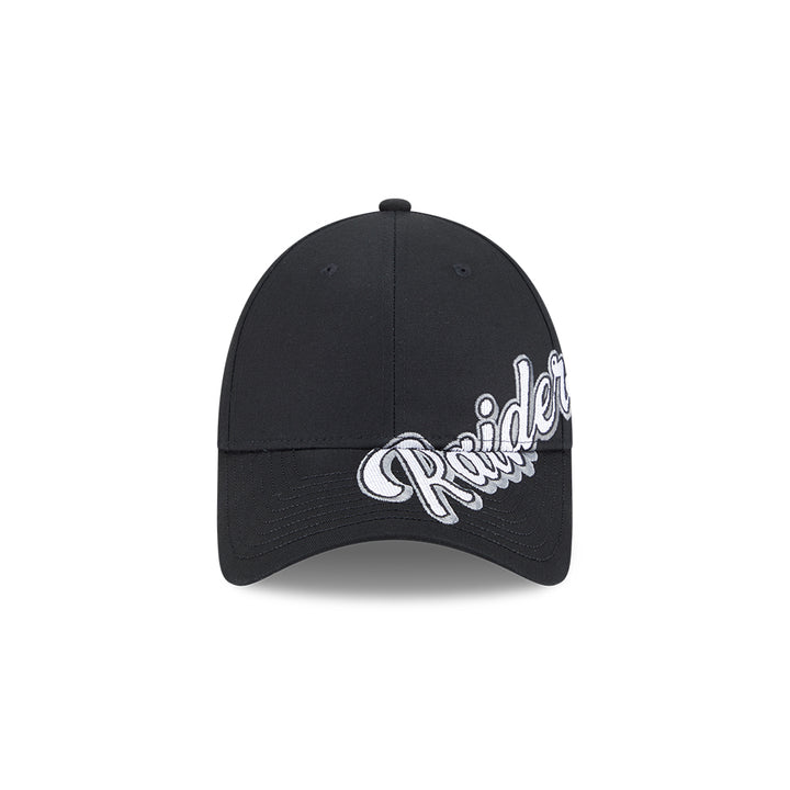 New Era หมวกรุ่น LAS VEGAS RAIDERS MIX LEAGUE CROSS PANELS BLACK 9FORTY CAP