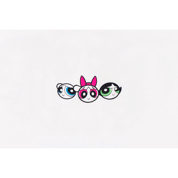 New Era เสื้อครอปรุ่น THE POWERPUFF GIRL WHITE WOMEN CROP TEE