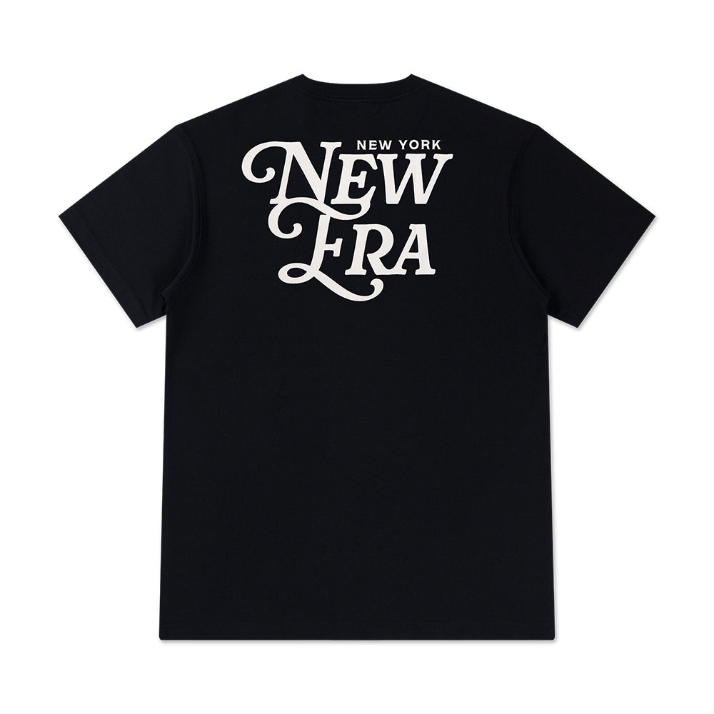 New Era เสื้อยืดแขนสั้นรุ่น NEW ERA GRAPHIC PACK BLACK SHORT SLEEVE TEE