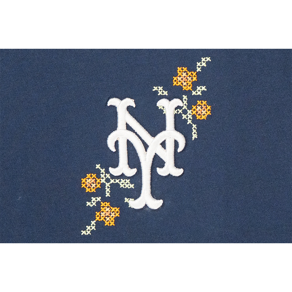 New Era เสื้อยืดแขนสั้นรุ่น NEW YORK METS CO 59FIFTY PACK - GARDEN OCEANSIDE BLUE SHORT SLEEVE TEE APPAREL