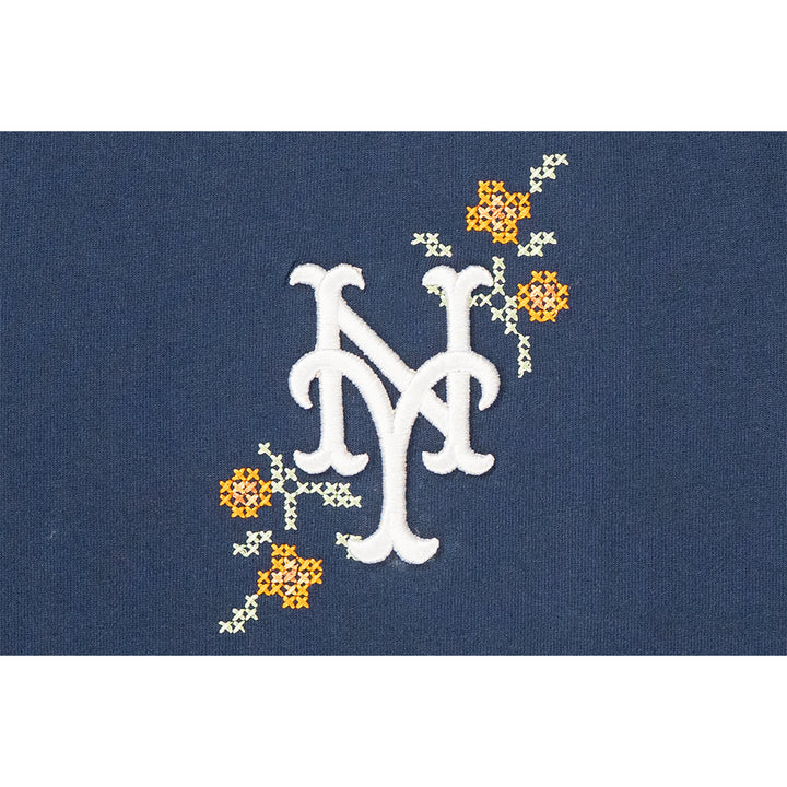 New Era เสื้อยืดแขนสั้นรุ่น NEW YORK METS CO 59FIFTY PACK - GARDEN OCEANSIDE BLUE SHORT SLEEVE TEE APPAREL
