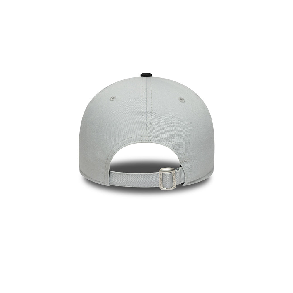 New Era หมวกรุ่น LAS VEGAS RAIDERS SIDE PATCH 2-TONE BLACK VISOR SNOW GRAY 9FORTY CAP