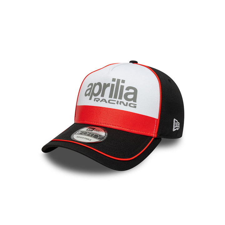 New Era หมวกรุ่น APRILIA EMEA MOTORSPORT BLACK 9FORTY M-CROWN A-FRAME CAP