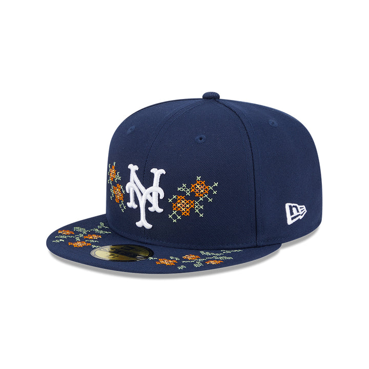 New Era หมวกรุ่น NEW YORK METS CO 59FIFTY PACK - GARDEN OCEANSIDE BLUE 59FIFTY CAP
