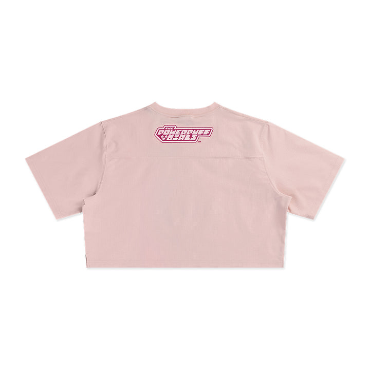 New Era เสื้อครอปรุ่น BLOSSOM THE POWERPUFF GIRL PINK WOMEN CROP JERSEY