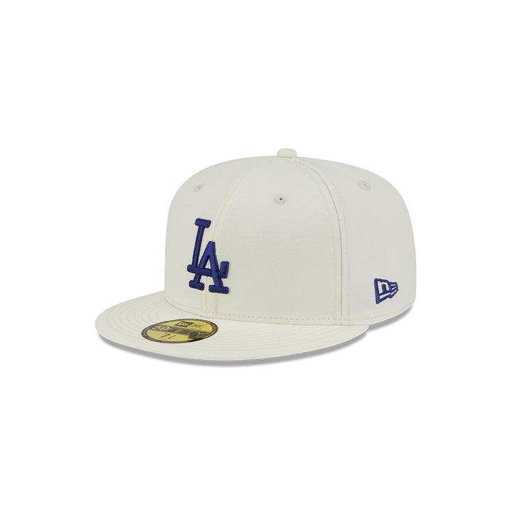 New Era หมวกรุ่น LOS ANGELES DODGERS 59FIFTY PACK - CITY SERIES CHROME WHITE 59FIFTY CAP