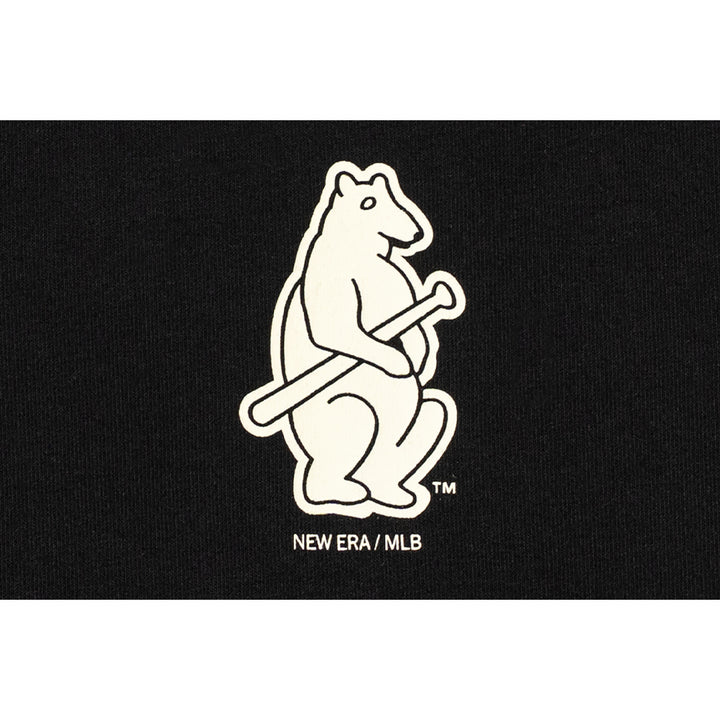 เสื้อยืดแขนสั้น New Era รุ่น Chicago Cubs Cooperstown League Mix Game Day Black Short Sleeve T-Shirt
