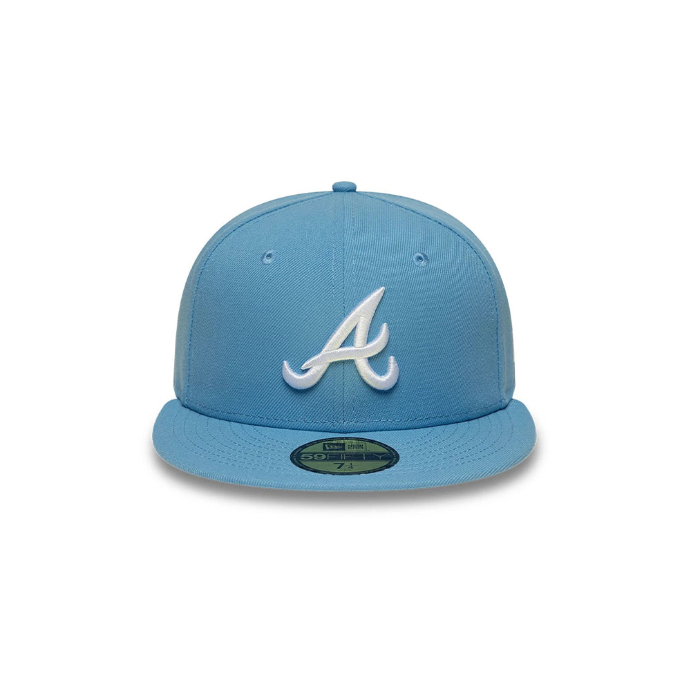 หมวกแก๊ป New Era รุ่น Atlanta Braves AC Special Color Pastel Blue 59Fifty Cap