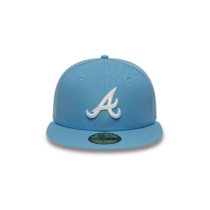 หมวกแก๊ป New Era รุ่น Atlanta Braves AC Special Color Pastel Blue 59Fifty Cap