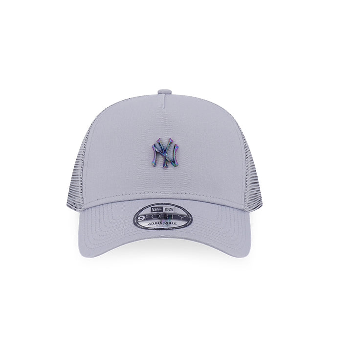 New Era หมวกรุ่น New York Yankees Mlb Metal Badge Dolphin Gray 9Forty Af