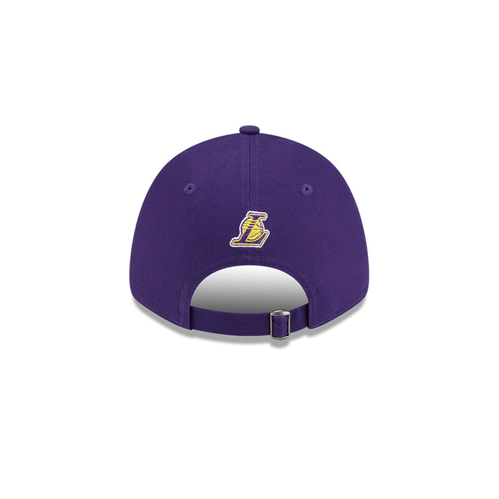 New Era หมวกรุ่น LOS ANGELES LAKERS MIX LEAGUE CROSS PANELS PURPLE 9FORTY CAP