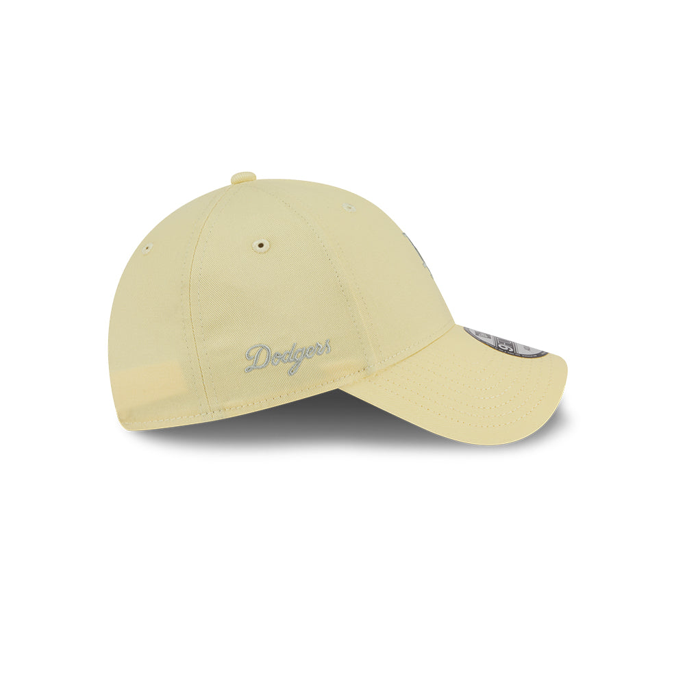 New Era หมวกรุ่น LOS ANGELES DODGERS COLOR ERA MINI LOGO BABY YELLOW 9FORTY CAP