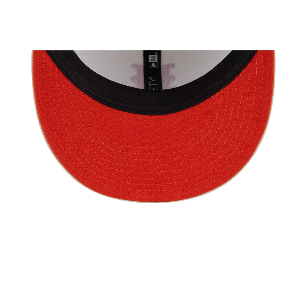 New Era หมวกรุ่น NEW YORK METS 59FIFTY PACK - CITY SERIES CHROME WHITE 59FIFTY CAP