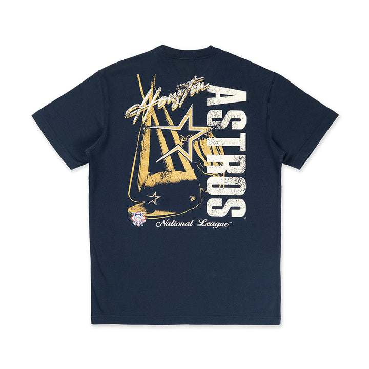 เสื้อยืดแขนสั้น New Era รุ่น Houston Astros Cooperstown League Mix Game Day Oceanside Blue Short Sleeve T-Shirt