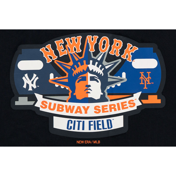 New Era เสื้อยืดแขนสั้นรุ่น NEW YORK METS 59FIFTY PACK - CITY SERIES BLACK SHORT SLEEVE TEE