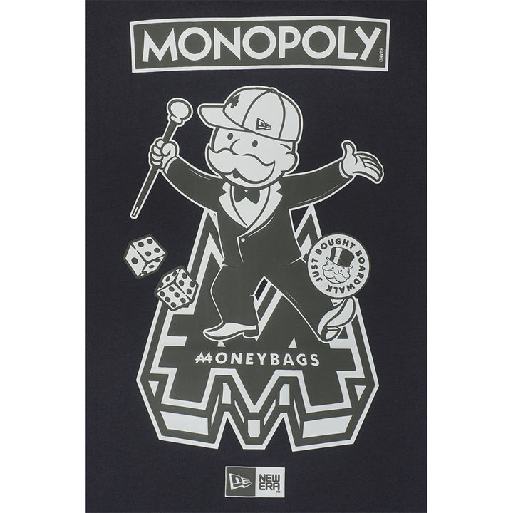 New Era เสื้อยืดแขนสั้นรุ่น New Era X Monopoly Monopoly Graphite Short Sleeve Tee Apparel