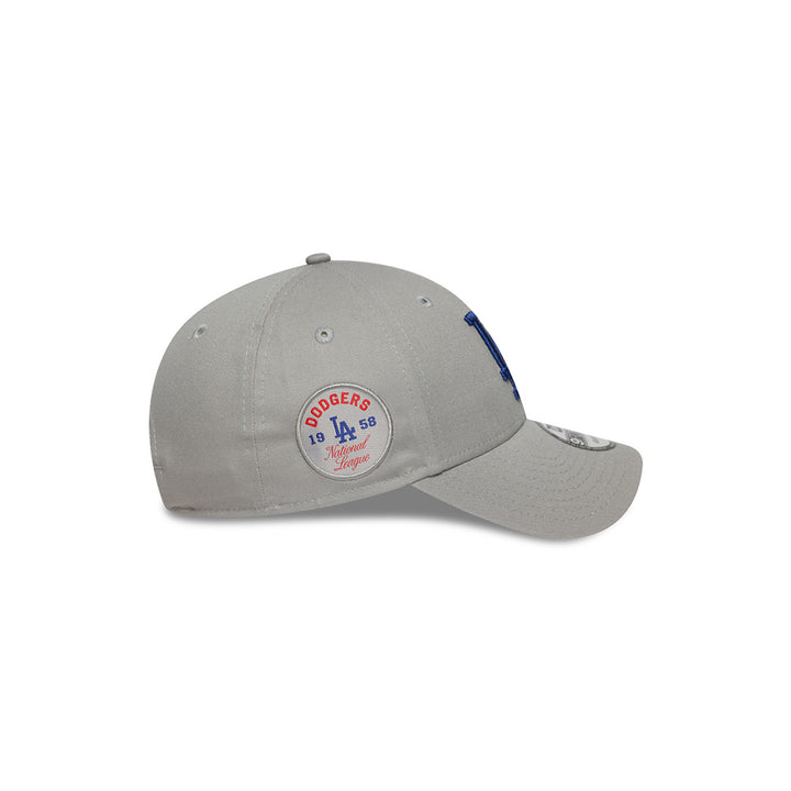 New Era หมวกรุ่น LOS ANGELES DODGERS SIDE PATCH GRAY 9FORTY CAP