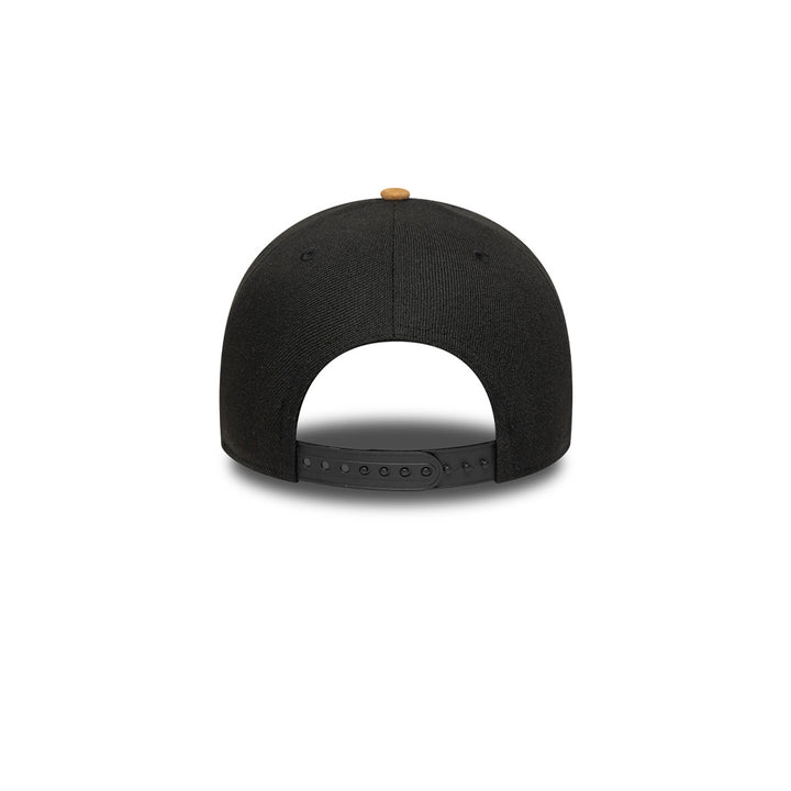 New Era หมวกรุ่น NEW YORK YANKEES SUEDE VISOR EFRAME BLACK 9FORTY E-FRAME CAP