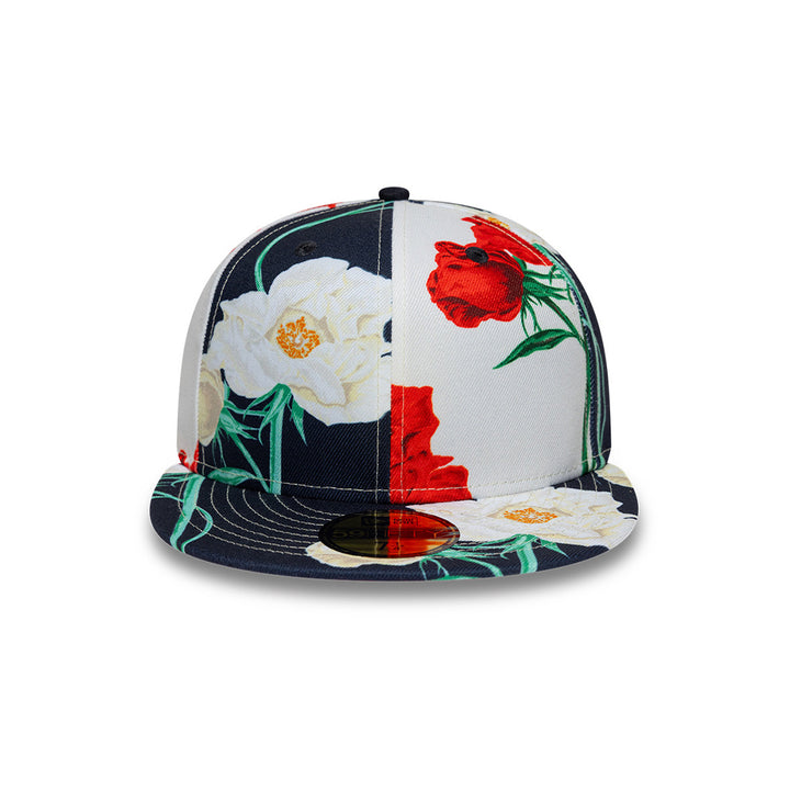New Era หมวกรุ่น NEW ERA X KENZO ROSEY OPTIC WHITE 59FIFTY CAP