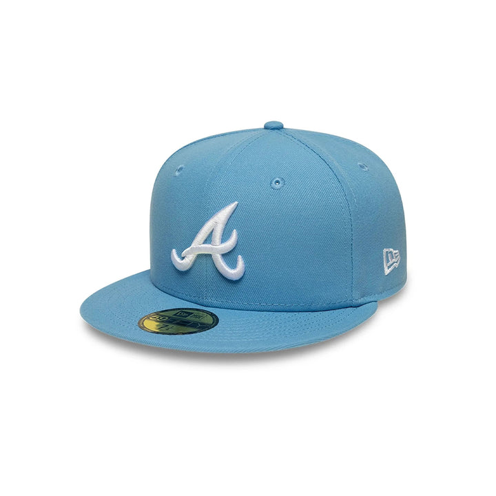 หมวกแก๊ป New Era รุ่น Atlanta Braves AC Special Color Pastel Blue 59Fifty Cap