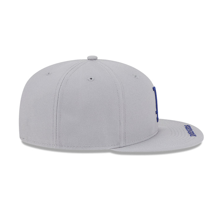 New Era หมวกรุ่น LOS ANGELES DODGERS MLB VISOR GRAY 9FIFTY CAP