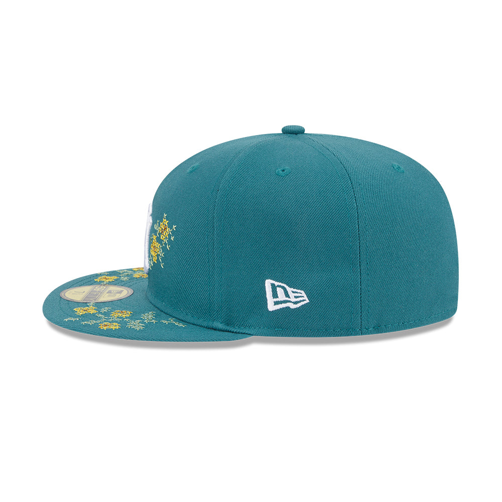 New Era หมวกรุ่น NEW YORK YANKEES CO 59FIFTY PACK - GARDEN PINE NEEDLE GREEN 59FIFTY CAP
