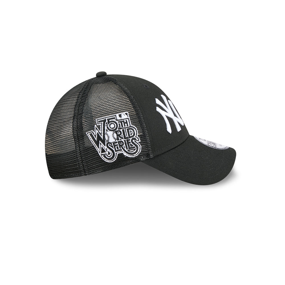 New Era หมวกรุ่น NEW YORK YANKEES & LOS ANGELES DODGERS MLB TWO TEAM BLACK 9FORTY TRUCKER CAP