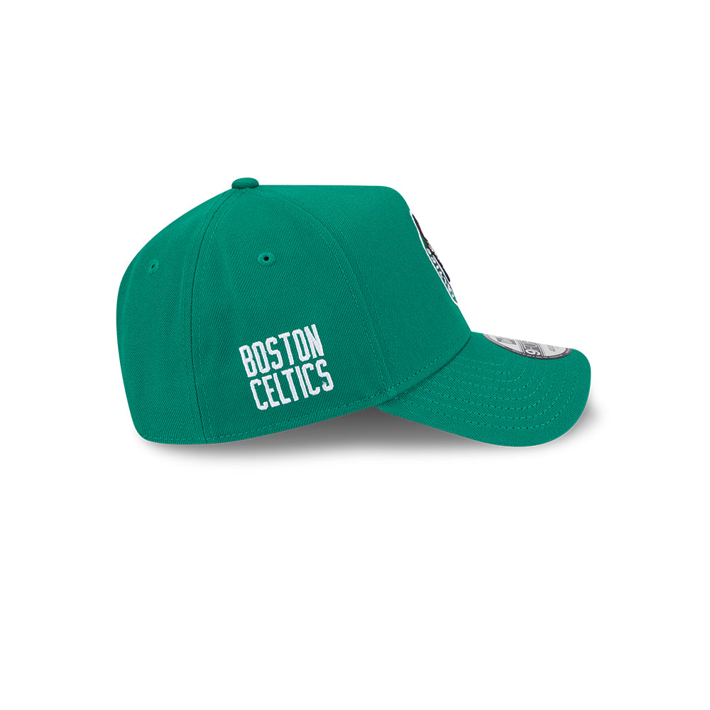 New Era หมวกรุ่น Boston Celtics Upside Down Logo Nba Kelly Green 9Forty Aframe Cap