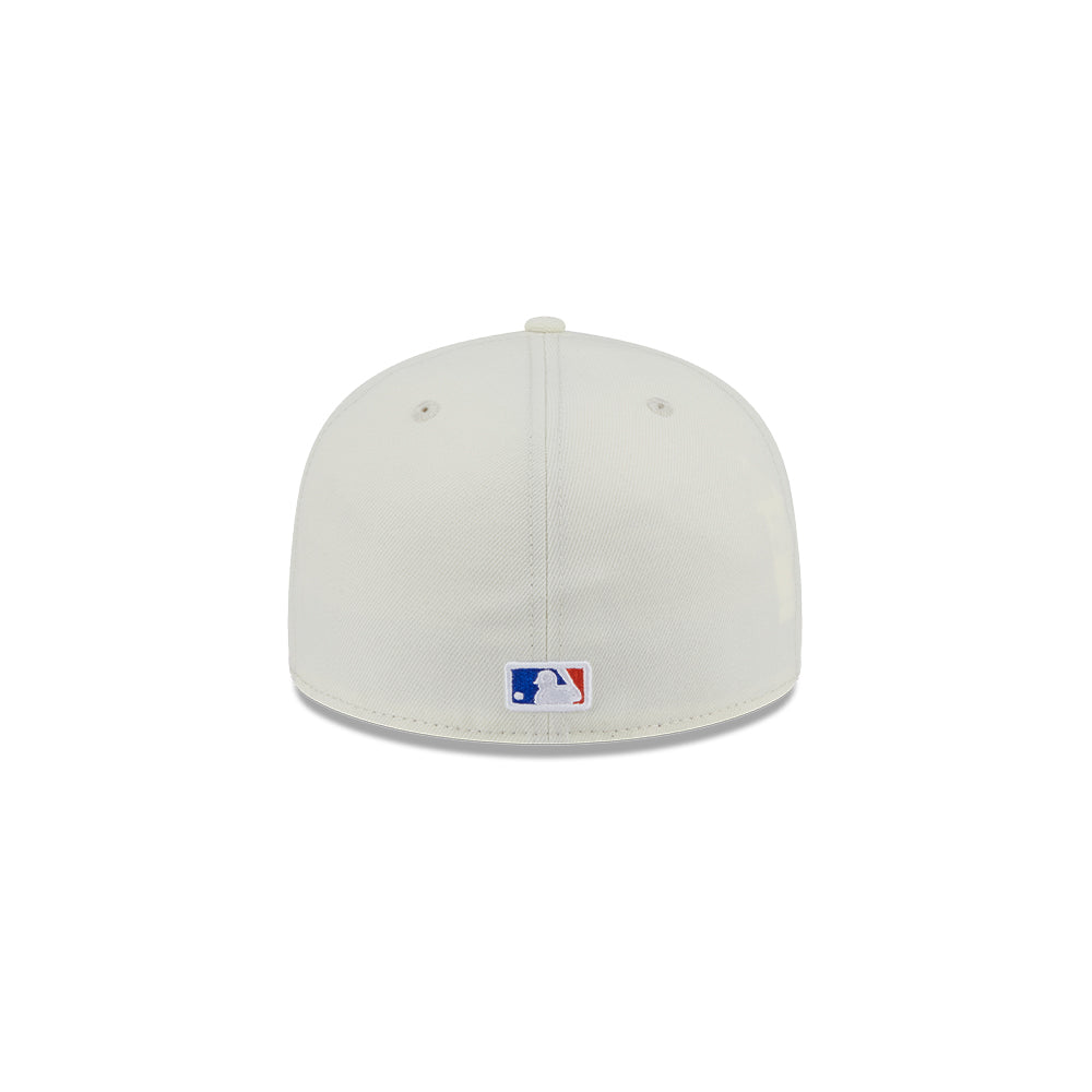 New Era หมวกรุ่น NEW YORK METS 59FIFTY PACK - CITY SERIES CHROME WHITE 59FIFTY CAP