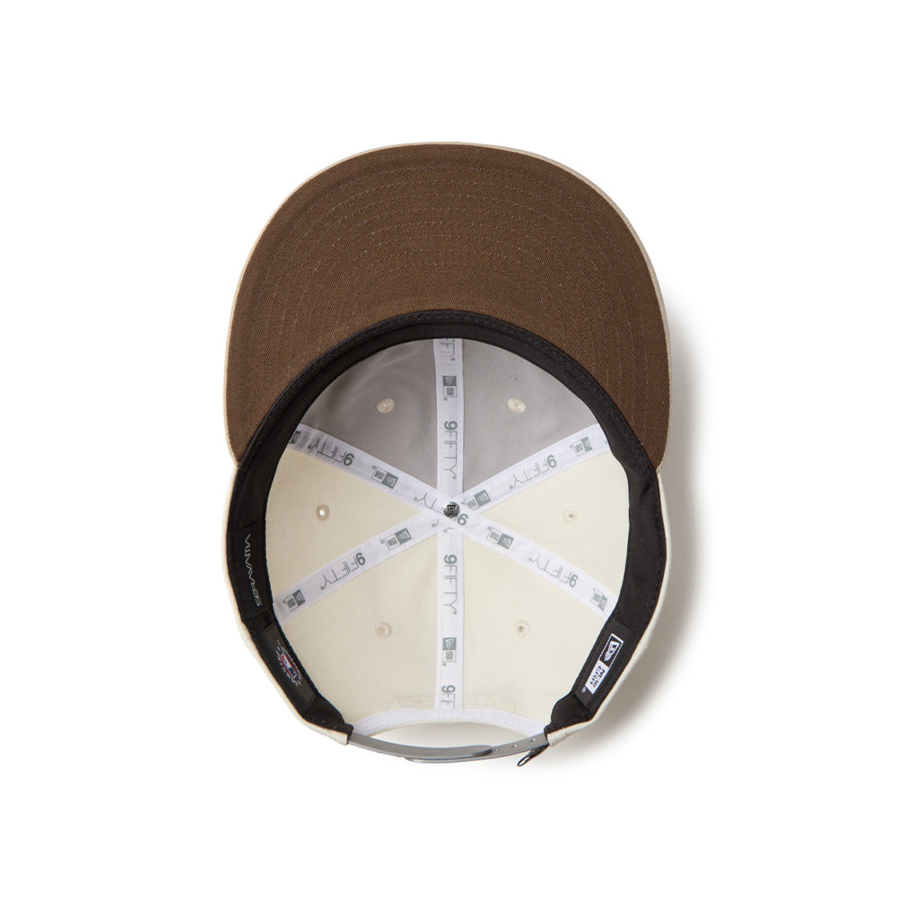 New Era หมวกรุ่น New Era X Hajime Sorayama San Diego Padres 2-Tone Pebble Visor Ivory Rc 9Fifty Cap