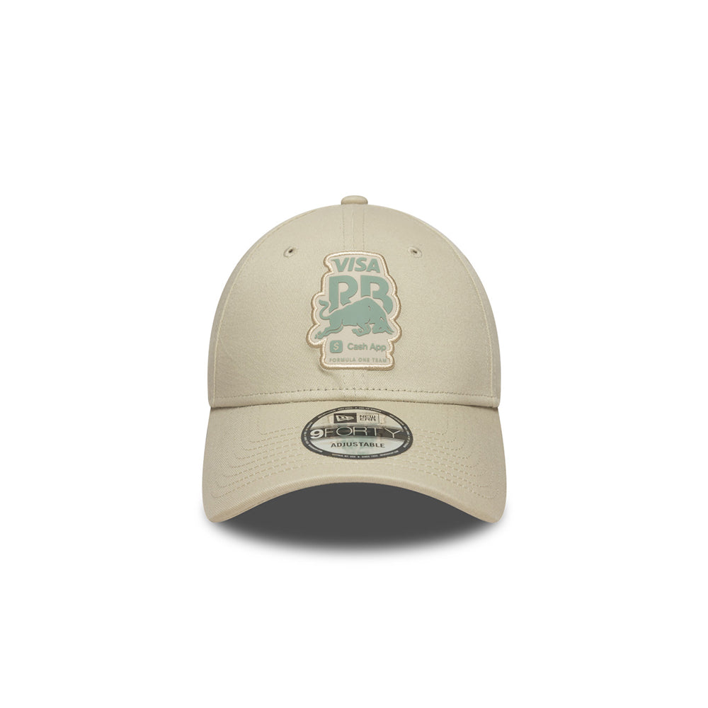 New Era หมวกรุ่น VISA CASH APP RACING BULLS EMEA TEAM SPORT LIGHT BEIGE 9FORTY CAP