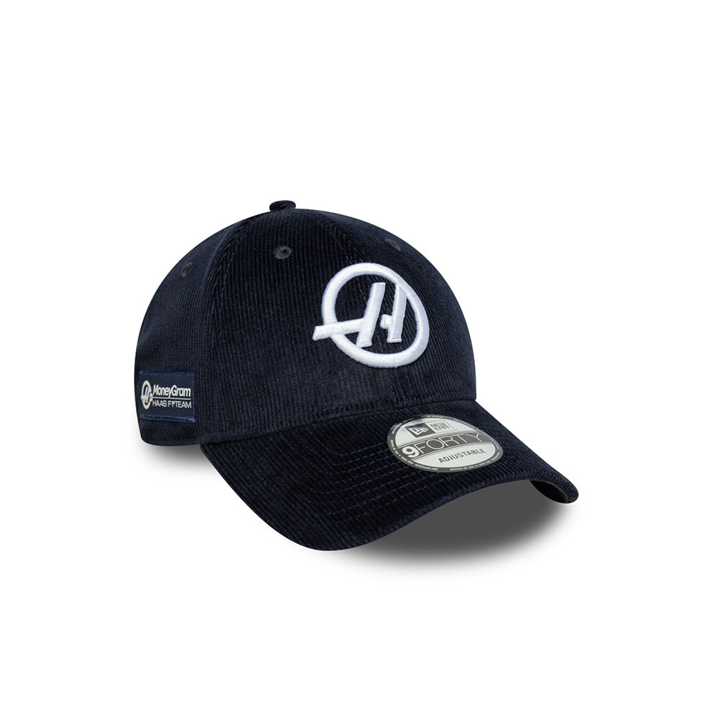 New Era หมวกรุ่น HAAS FORMULA 1 EMEA MOTORSPORT NAVY 9FORTY CAP
