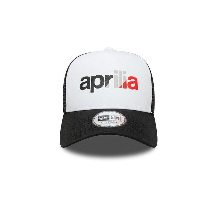 New Era หมวกรุ่น APRILIA EMEA MOTORSPORT BLACK 9FORTY A-FRAME TRUCKER CAP