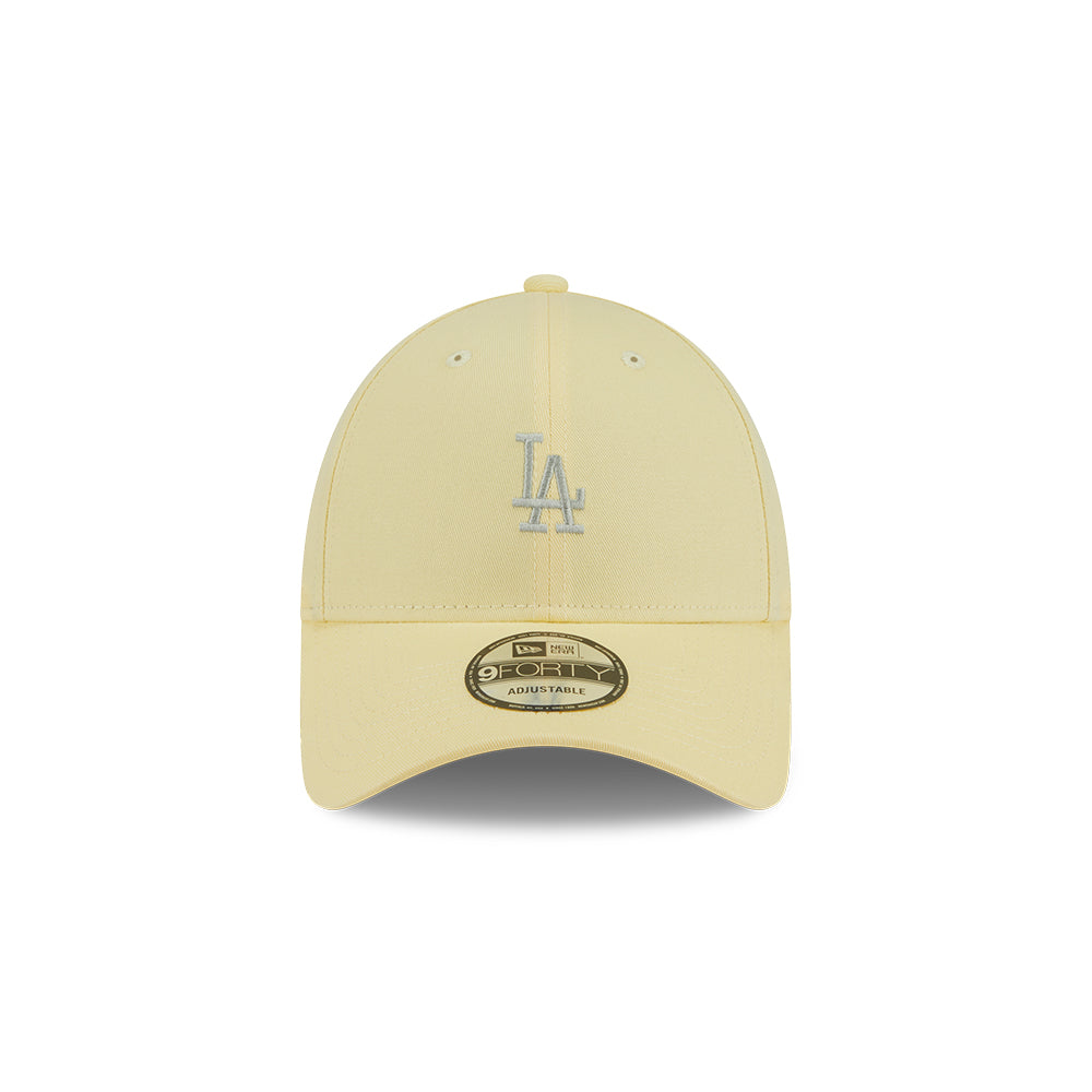 New Era หมวกรุ่น LOS ANGELES DODGERS COLOR ERA MINI LOGO BABY YELLOW 9FORTY CAP