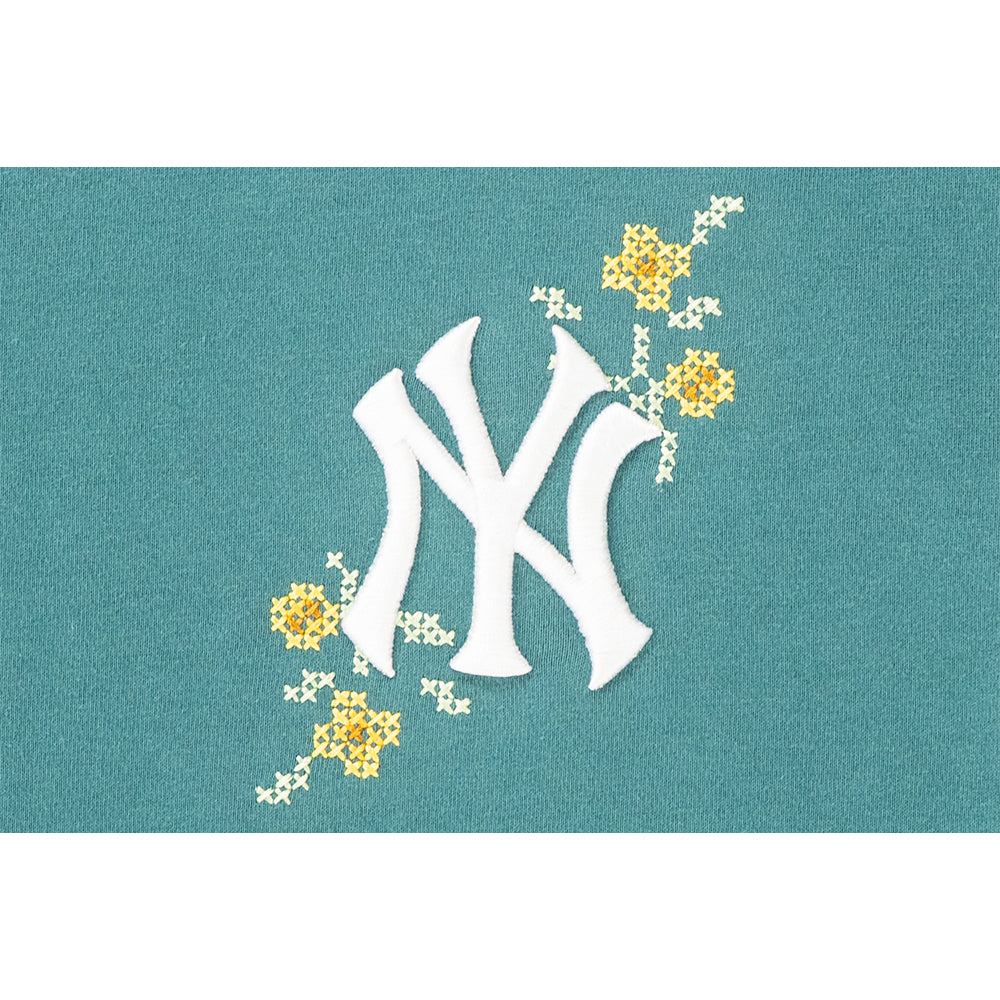 New Era เสื้อยืดแขนสั้นรุ่น NEW YORK YANKEES CO 59FIFTY PACK - GARDEN PINE NEEDLE GREEN SHORT SLEEVE TEE APPAREL