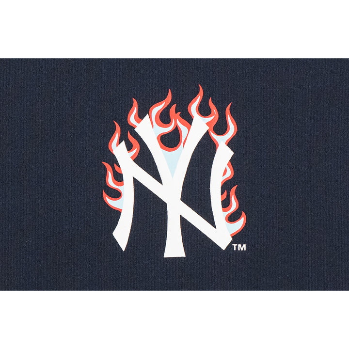 เสื้อยืดแขนสั้น New Era รุ่น 59Fifty Pack - Fire New York Yankees Cooperstown Acenavy Blue Short Sleeve T-Shirt
