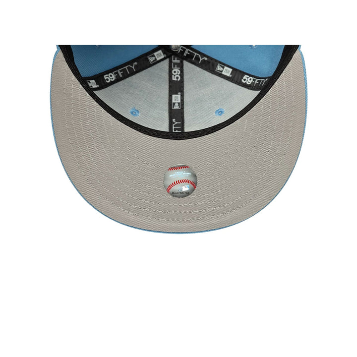 หมวกแก๊ป New Era รุ่น Los Angeles Dodgers AC Special Color Pastel Blue 59Fifty Cap