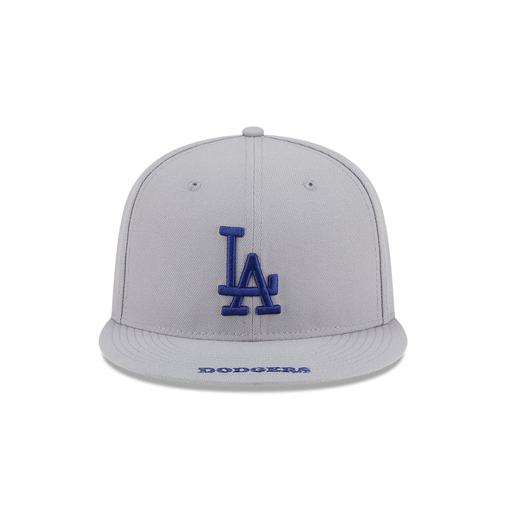 New Era หมวกรุ่น LOS ANGELES DODGERS MLB VISOR GRAY 9FIFTY CAP
