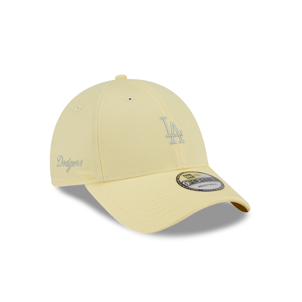 New Era หมวกรุ่น LOS ANGELES DODGERS COLOR ERA MINI LOGO BABY YELLOW 9FORTY CAP