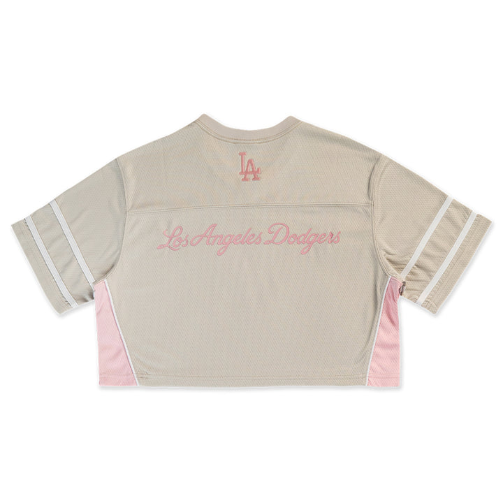New Era เสื้อครอปรุ่น LOS ANGELES DODGERS JELLY PACK VINTAGE STONE WOMEN CROP AMERICAN FOOTBALL JERSEY Set