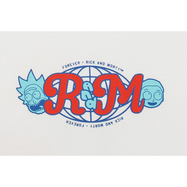 New Era เสื้อยืดแขนสั้นรุ่น Rick And Morty The Universe Is Yours White Short Sleeve T-Shirt