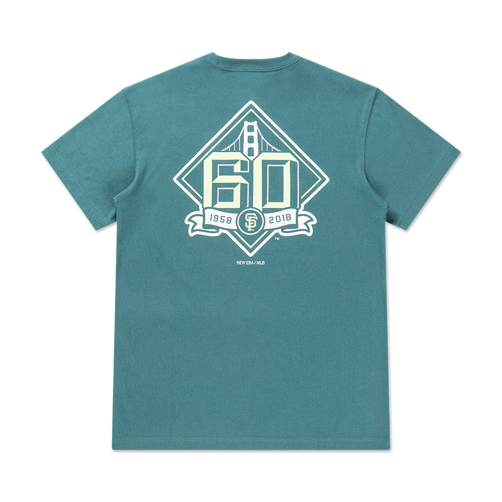 New Era เสื้อยืดแขนสั้นรุ่น SAN FRANCISCO GIANTS CO 59FIFTY PACK - GARDEN PINE NEEDLE GREEN SHORT SLEEVE TEE APPAREL