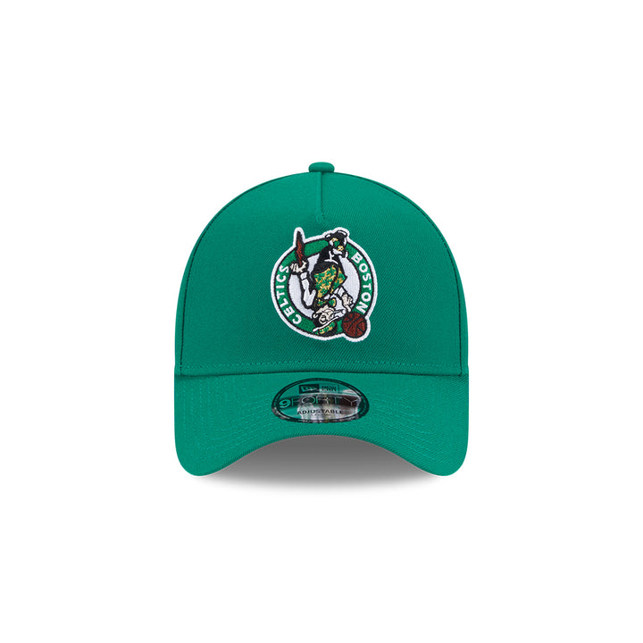 New Era หมวกรุ่น Boston Celtics Upside Down Logo Nba Kelly Green 9Forty Aframe Cap