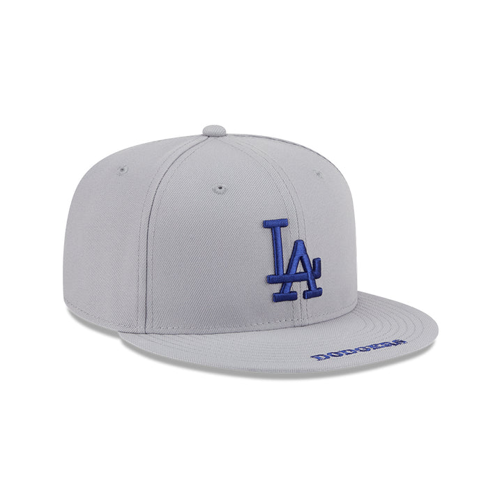 New Era หมวกรุ่น LOS ANGELES DODGERS MLB VISOR GRAY 9FIFTY CAP