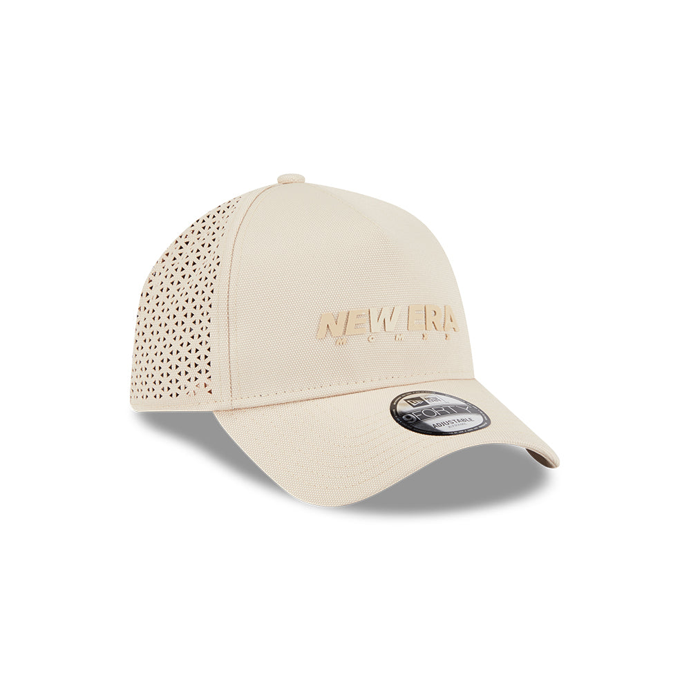 New Era หมวกรุ่น NEW ERA CORDURA OAT MILK 9FORTY A-FRAME CAP