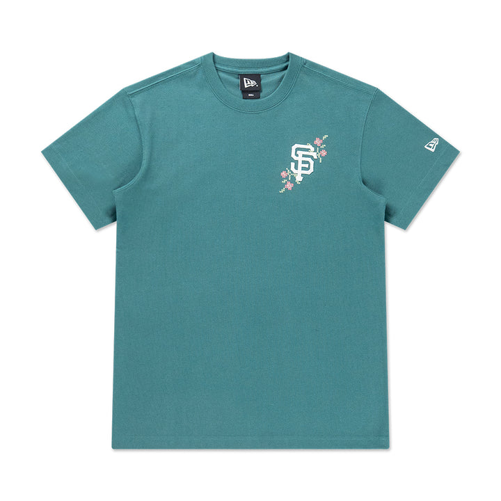 New Era เสื้อยืดแขนสั้นรุ่น SAN FRANCISCO GIANTS CO 59FIFTY PACK - GARDEN PINE NEEDLE GREEN SHORT SLEEVE TEE APPAREL