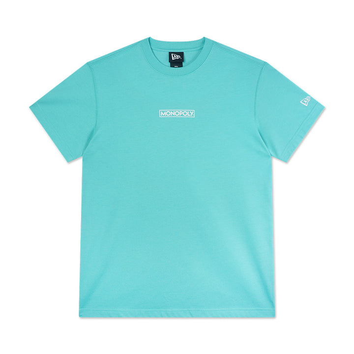 New Era เสื้อยืดแขนสั้นรุ่น New Era X Monopoly Monopoly Arctic Teal Short Sleeve Tee Apparel