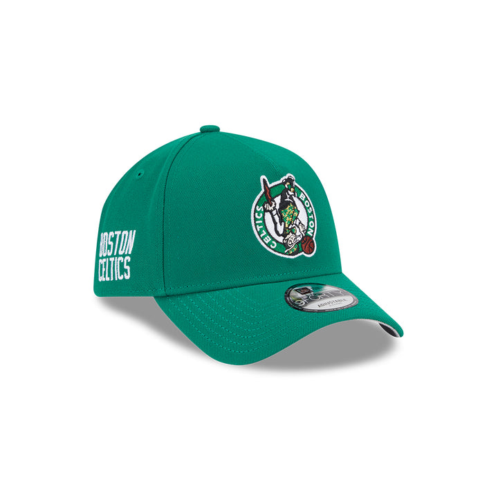 New Era หมวกรุ่น Boston Celtics Upside Down Logo Nba Kelly Green 9Forty Aframe Cap
