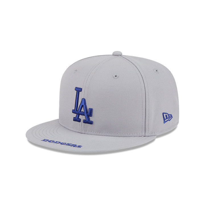 New Era หมวกรุ่น LOS ANGELES DODGERS MLB VISOR GRAY 9FIFTY CAP